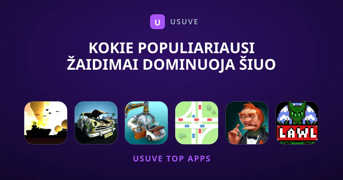 Kokie Populiariausi Žaidimai Dominuoja Šiuo Metu?